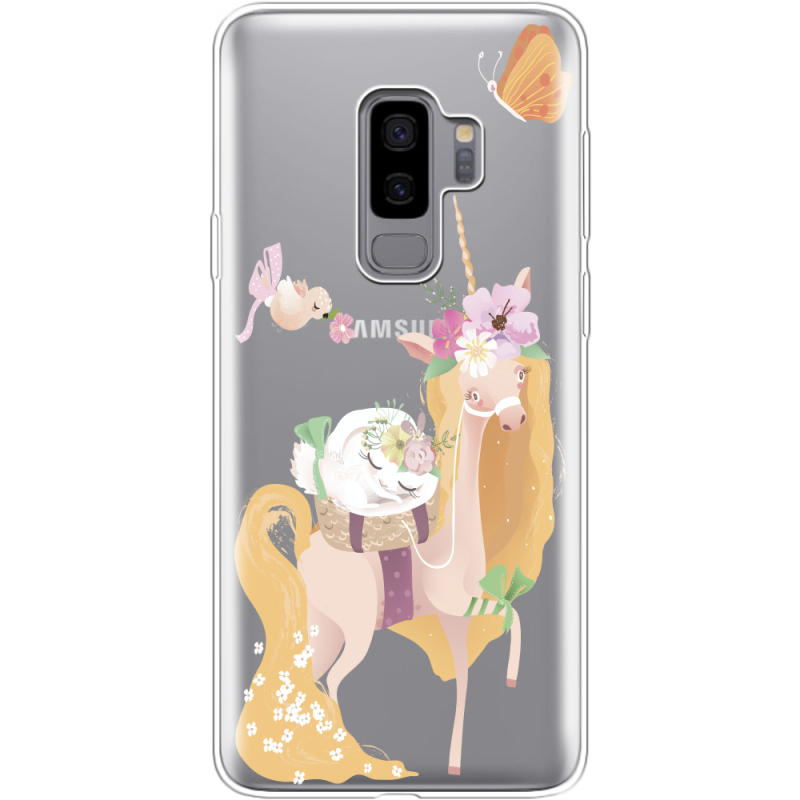 Прозрачный чехол Uprint Samsung G965 Galaxy S9 Plus Uni Blonde