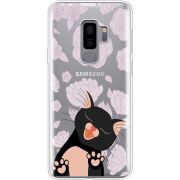 Прозрачный чехол Uprint Samsung G965 Galaxy S9 Plus Meow