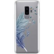 Прозрачный чехол Uprint Samsung G965 Galaxy S9 Plus Feather