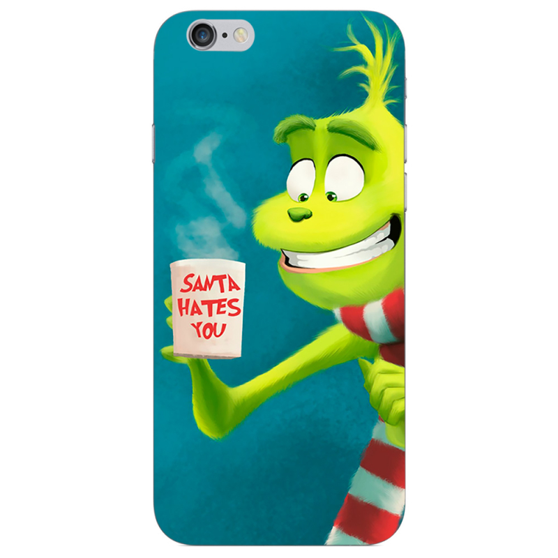 Чехол Uprint Apple iPhone 6 Santa Hates You