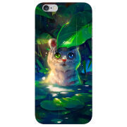 Чехол Uprint Apple iPhone 6 White Tiger Cub