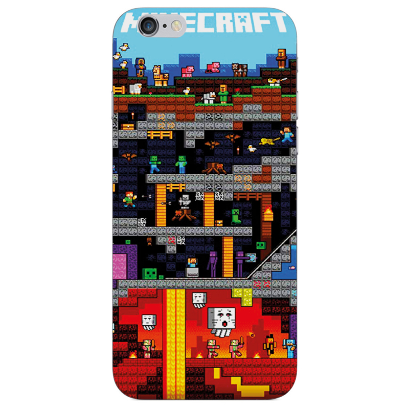 Чехол Uprint Apple iPhone 6 Minecraft Lode Runner
