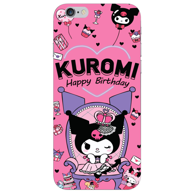 Чехол Uprint Apple iPhone 6 День народження Kuromi