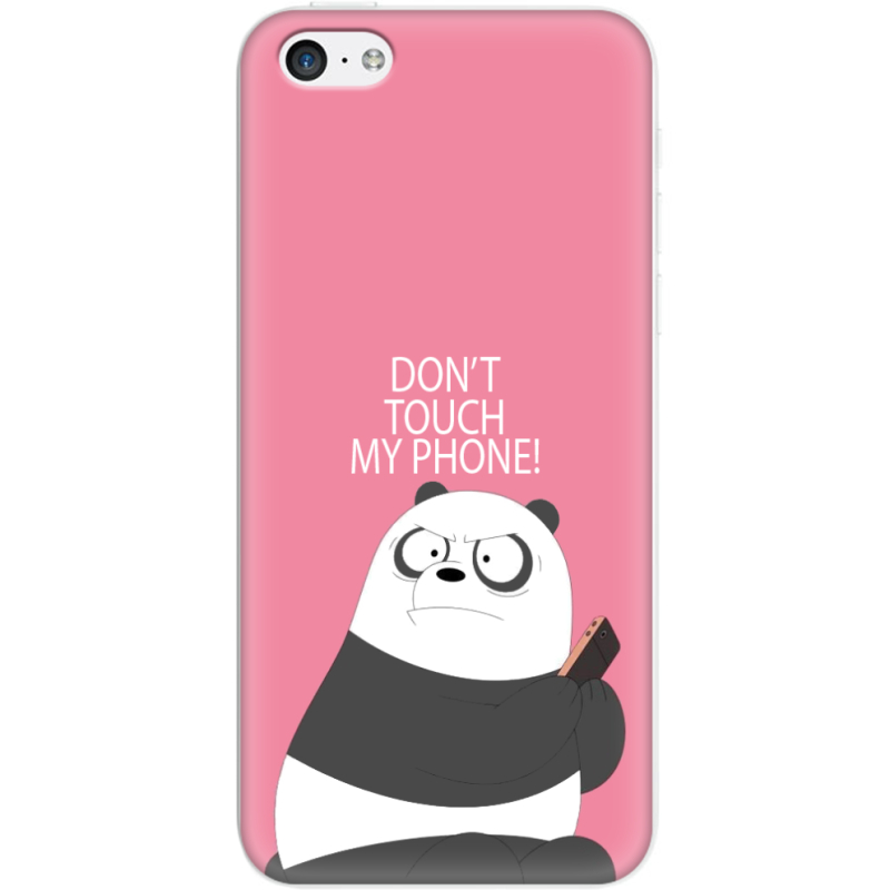 Чехол Uprint Apple iPhone 5C Dont Touch My Phone Panda