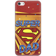 Чехол Uprint Apple iPhone 5C Super Dad
