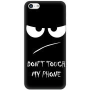 Чехол Uprint Apple iPhone 5C Don't Touch my Phone