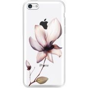 Прозрачный чехол Uprint Apple iPhone 5С Magnolia