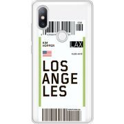 Прозрачный чехол Uprint Xiaomi Mi Mix 2s Ticket Los Angeles