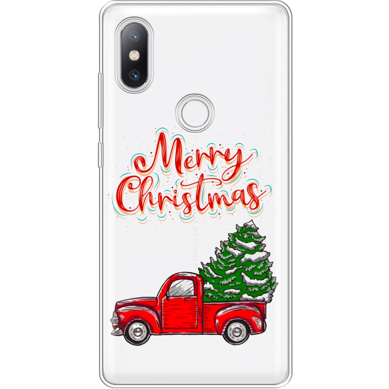 Прозрачный чехол Uprint Xiaomi Mi Mix 2s Holiday Car