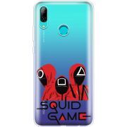 Прозрачный чехол Uprint Huawei P Smart 2019 siquid game люди в красном