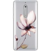 Прозрачный чехол Uprint Nokia 5 Magnolia