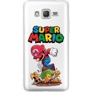 Прозрачный чехол Uprint Samsung G530 /G531 Galaxy Grand Prime Super Mario
