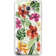 Прозрачный чехол Uprint Samsung G530 /G531 Galaxy Grand Prime Tropical Flowers