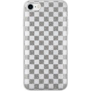 Чехол с блёстками Apple iPhone 7/8 Шахматы