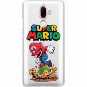 Прозрачный чехол Uprint Nokia 7 Plus Super Mario