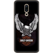Чехол Uprint Meizu 16X Harley Davidson and eagle