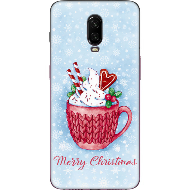 Чехол Uprint OnePlus 6T Spicy Christmas Cocoa