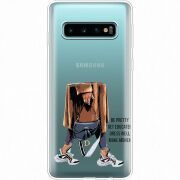 Прозрачный чехол Uprint Samsung G973 Galaxy S10 Motivation