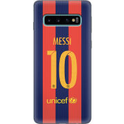Чехол Uprint Samsung G973 Galaxy S10 Messi 10