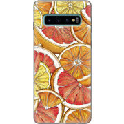 Чехол Uprint Samsung G973 Galaxy S10 Citrus Pattern