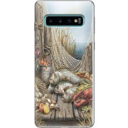 Чехол Uprint Samsung G973 Galaxy S10 Удачная рыбалка
