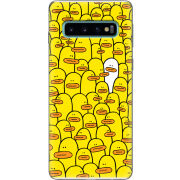 Чехол Uprint Samsung G973 Galaxy S10 Yellow Ducklings
