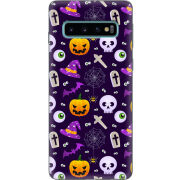 Чехол Uprint Samsung G973 Galaxy S10 Halloween Purple Mood