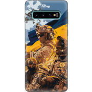 Чехол Uprint Samsung G973 Galaxy S10 Воїни ЗСУ