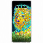 Чехол Uprint Samsung G975 Galaxy S10 Plus Moonlight Lion