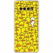 Чехол Uprint Samsung G975 Galaxy S10 Plus Yellow Ducklings