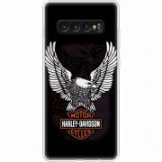 Чехол Uprint Samsung G975 Galaxy S10 Plus Harley Davidson and eagle