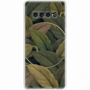 Чехол Uprint Samsung G975 Galaxy S10 Plus Leaf