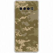 Чехол Uprint Samsung G975 Galaxy S10 Plus Камуфляж ЗСУ