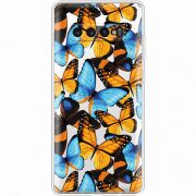 Прозрачный чехол Uprint Samsung G975 Galaxy S10 Plus Butterfly Morpho