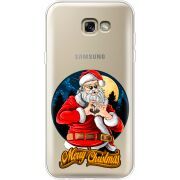 Прозрачный чехол Uprint Samsung A720 Galaxy A7 2017 Cool Santa