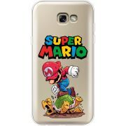 Прозрачный чехол Uprint Samsung A720 Galaxy A7 2017 Super Mario