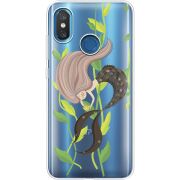 Прозрачный чехол Uprint Xiaomi Mi 8 Cute Mermaid
