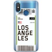 Прозрачный чехол Uprint Xiaomi Mi 8 Ticket Los Angeles