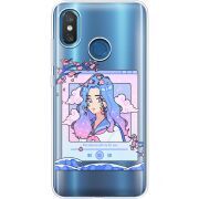 Прозрачный чехол Uprint Xiaomi Mi 8 The Sakuras Will Cry For You