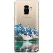 Прозрачный чехол Uprint Samsung A730 Galaxy A8 Plus (2018) Blue Mountain