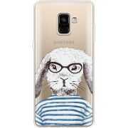 Прозрачный чехол Uprint Samsung A730 Galaxy A8 Plus (2018) MR. Rabbit