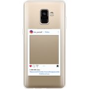 Прозрачный чехол Uprint Samsung A730 Galaxy A8 Plus (2018) Insta