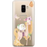 Прозрачный чехол Uprint Samsung A730 Galaxy A8 Plus (2018) Uni Blonde