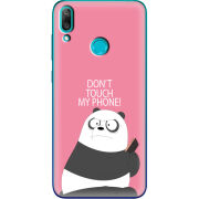Чехол Uprint Huawei Y7 2019 Dont Touch My Phone Panda