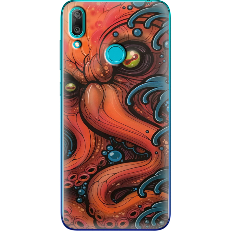Чехол Uprint Huawei Y7 2019 Octopus
