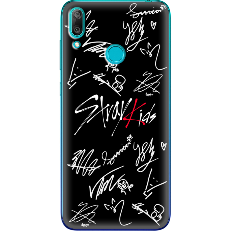 Чехол Uprint Huawei Y7 2019 Stray Kids автограф