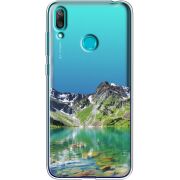 Прозрачный чехол Uprint Huawei Y7 2019 Green Mountain