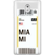 Прозрачный чехол Uprint Nokia 3 Ticket Miami