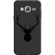 Черный чехол Uprint Samsung J320 Galaxy J3 Deer