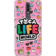 Чехол Uprint Nokia 3.1 Plus Toca Boca Life World